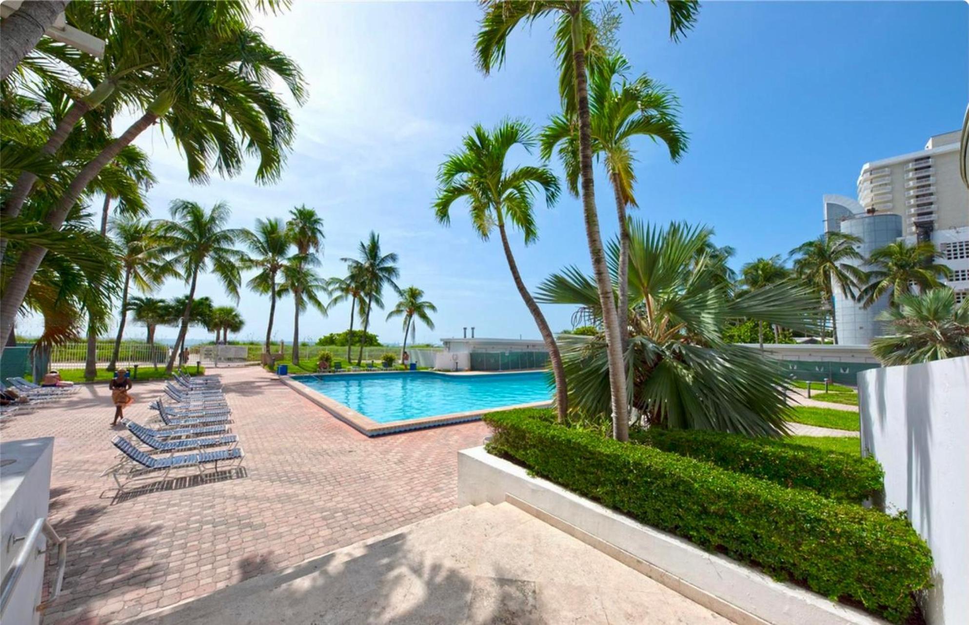 Directly On The Beach With Pool & Parking Miami Beach Buitenkant foto